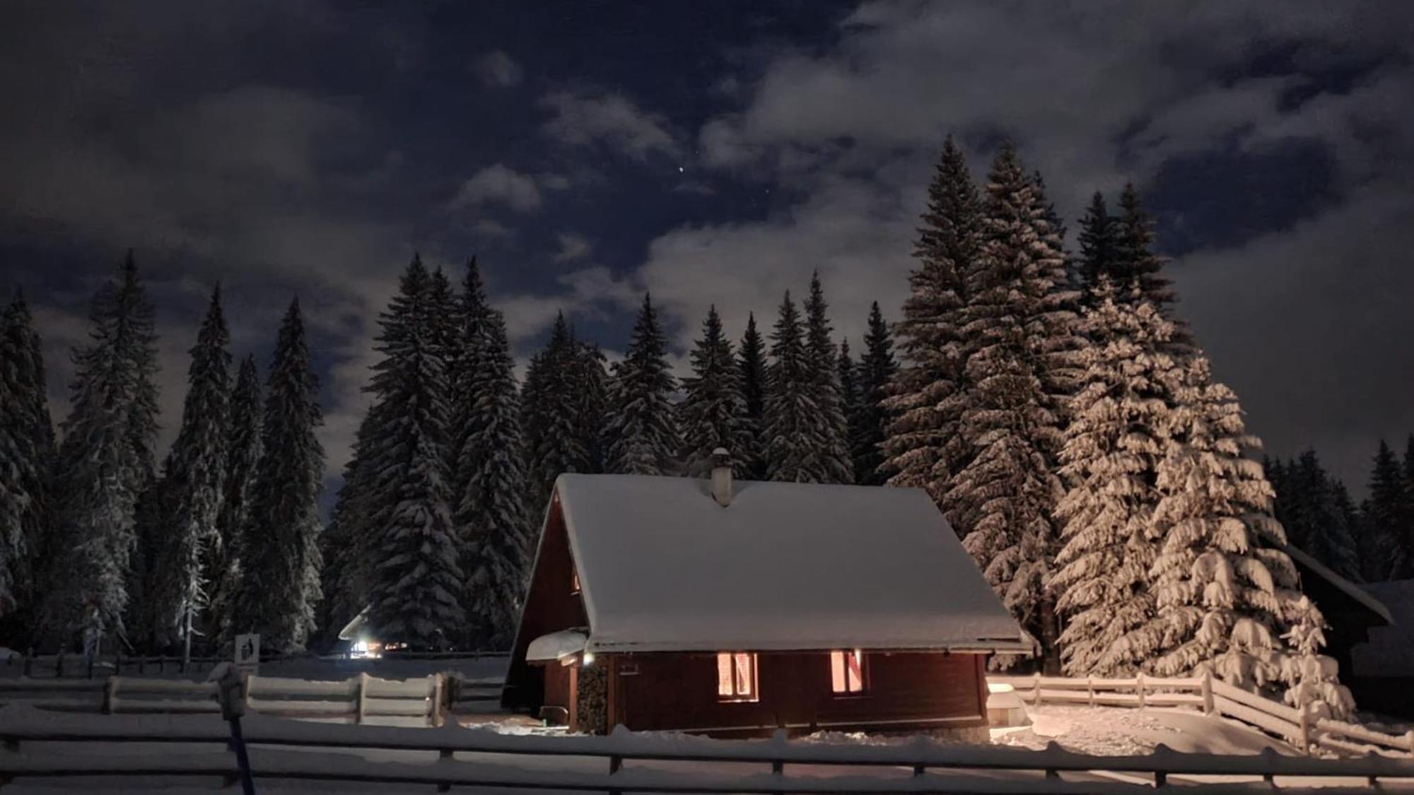Cosy Chalet On Pokljuka - Brunarica Tinkara Zgornje Gorje Ngoại thất bức ảnh